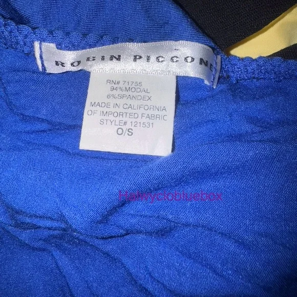 Robin Piccone Vibrant Blue coverup Skirt - Picture 2 of 2